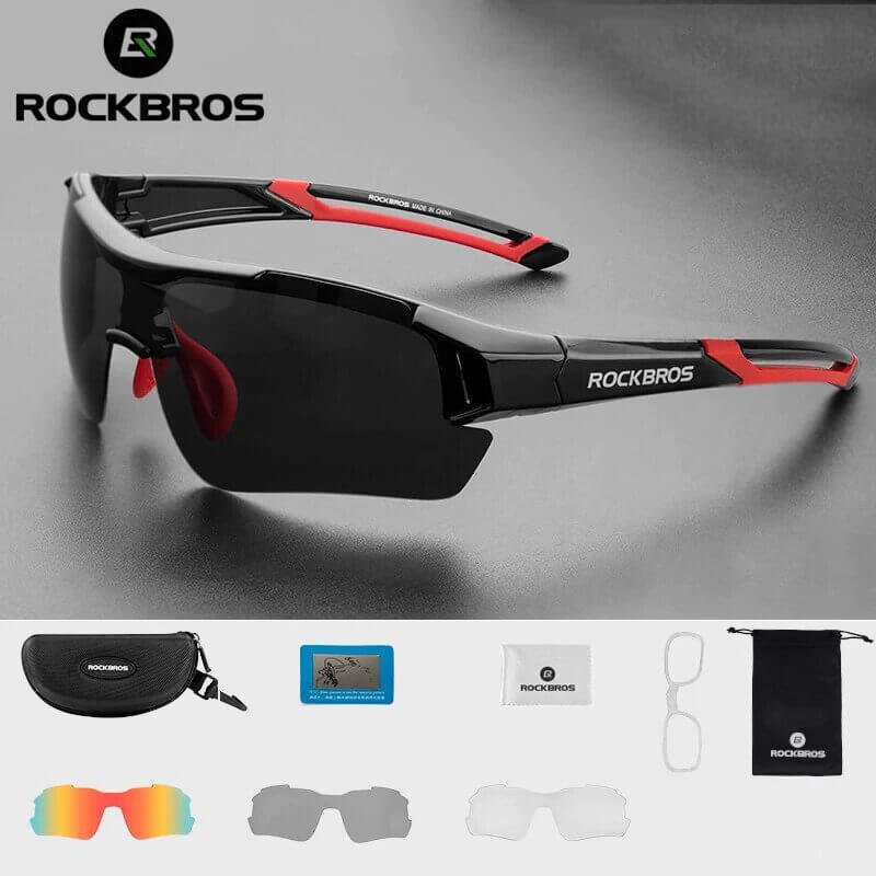 ROCKBROS Bike Polarized Sunglasses Cycling Glasses UV Protection Goggles Sports Glasses for Men