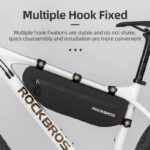ROCKBROS Bicycle Top Tube Bag Triangle Pannier Dirt Resistant (1)